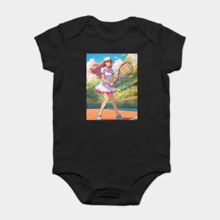 The Tennis Chronicles Baby Bodysuit
